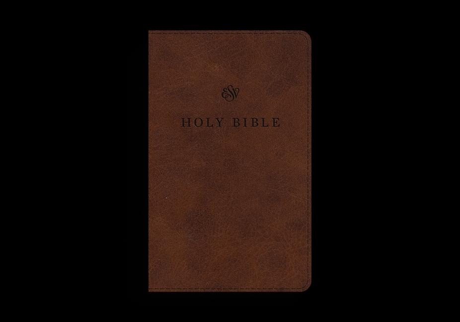 ESV Premium Church Bible, Large Print (Trutone, Brown)