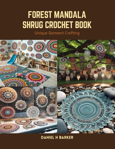 Forest Mandala Shrug Crochet Book Unique Garment Crafting