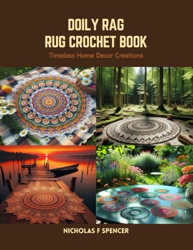 Doily Rag Rug Crochet Book Timeless Home Decor Creations