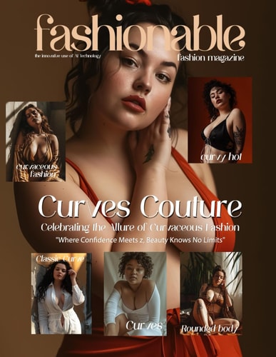 Fashionable Magazine Curves Couture - Celebrating the Allure of Curvaceous Fashion.: Curves Couture: "Where Confidence Meets Curves, Beauty Knows No Limits"