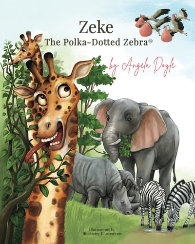 Zeke The Polka-Dotted Zebra