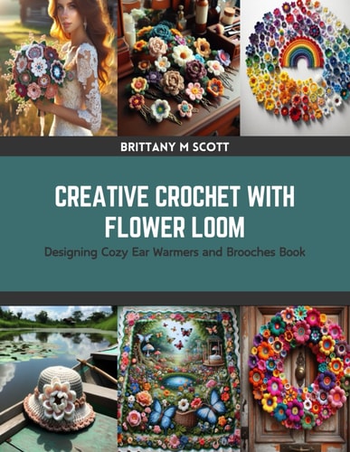 Creative Crochet with Flower Loom Designing Cozy Ear Warmers and Brooches Book