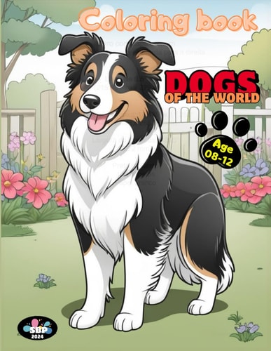 Dogs of the World Coloring Book