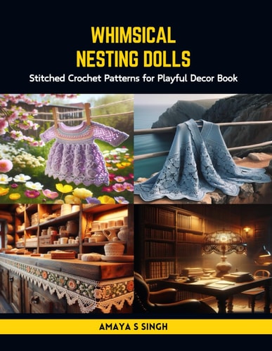 Whimsical Nesting Dolls Stitched Crochet Patterns for Playful Decor Book