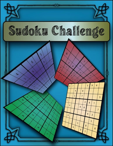 Sudoku Challenge 400 Sudoku Puzzles Over 100 Pages of Sudoku Puzzles and Solutions in 5 Difficulty Levels Solutions Included