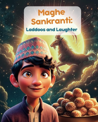 Maghe Sankranti Laddoos and Laughter: Illustrated Children Story from Nepal about the Festival of Maghi; Nepali Children's Book