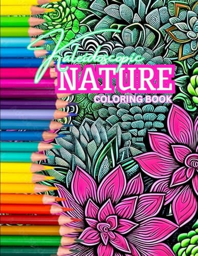Kaleidoscopic Nature All-Ages Coloring Book