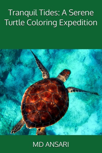 Tranquil Tides A Serene Turtle Coloring Expedition
