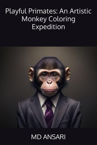 Playful Primates An Artistic Monkey Coloring Expedition