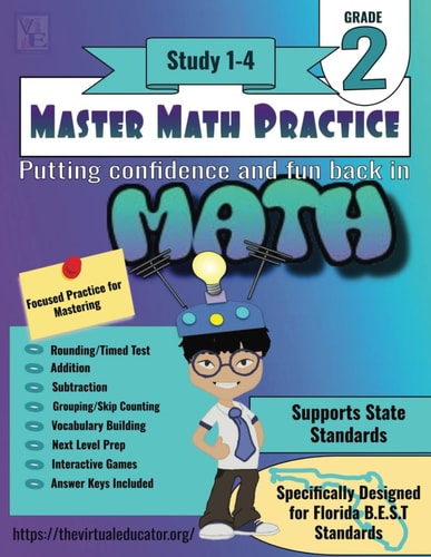 MASTER MATH PRACTICE-2ND GRADE Study 1-4