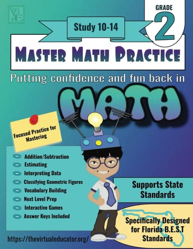 MASTER MATH PRACTICE-2ND GRADE Study 10-14