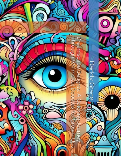 Dreamscape Delights A Coloring Journey Through Whimsical Doodles for Grown-Ups