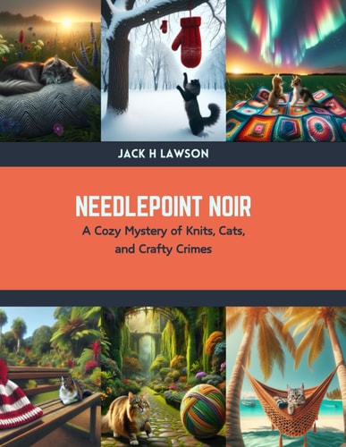 Needlepoint Noir A Cozy Mystery of Knits, Cats, and Crafty Crimes