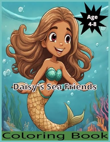 Daisy's Sea Friends Coloring Book for Kids