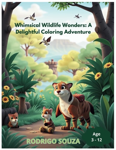 Whimsical Wildlife Wonders A Delightful Coloring Adventure