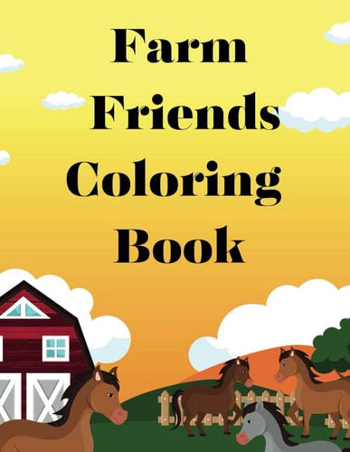 Farm Friends Coloring Book