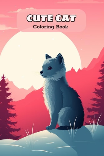 CUTE CAT Coloring Book Adorable Cartoon Cats and Kittens