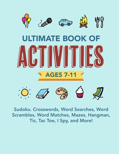 Activity Book for Kids 7-11 Fun Puzzles and Games for Kids