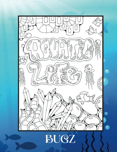 Aquatic Life Coloring Book