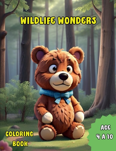 Wildlife Wonders Coloring Book