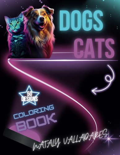 Dogs Cats Coloring Book