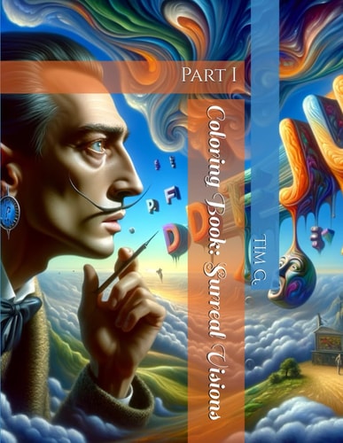 Coloring Book Surreal Visions: Part I