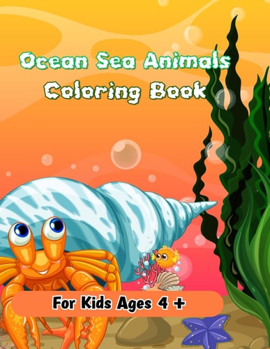 Sea Animals Coloring Book for Kids 51 Fun and Creative Sea Animals Coloring Pages
