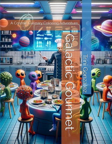 Galactic Gourmet A Cosmic Culinary Coloring Adventure