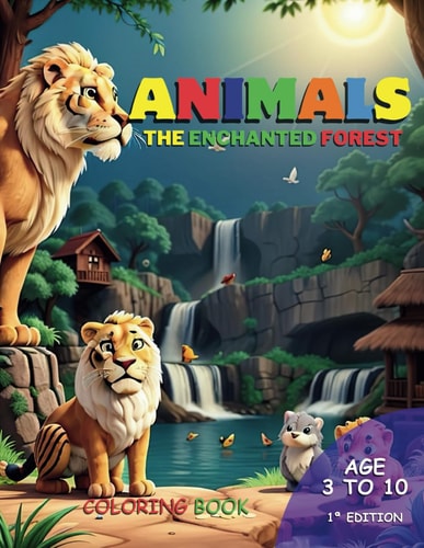 Animals The Enchanted Forest - Coloring Book The Enchanted Forest