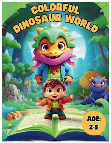 Colorful Dinosaur World