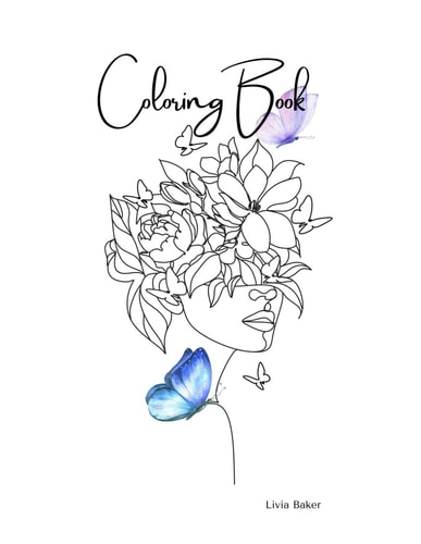Coloring Book For Adults and Youth with Inspirational Quotes Step Into a World of Tranquility and Calm with the Coloring Book!