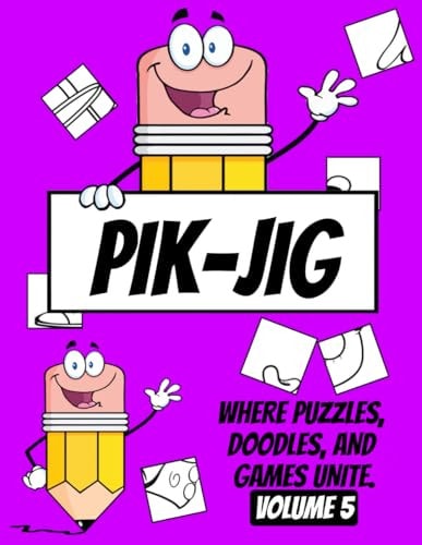 PIK-JIG - Art Activity Book - Activity Book Young Adults