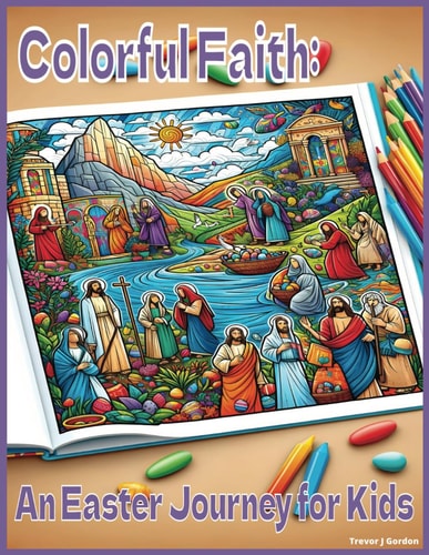 Colorful Faith An Easter Journey for Kids: Religious Easter Scenes
