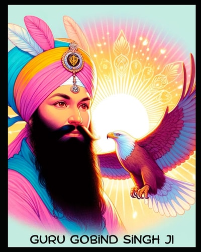 Guru Gobind Singh Ji 10th Sikh Guru