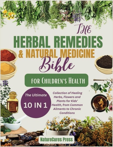 The Herbal Remedies and Natural Medicine Bible for Children's Health The Ultimate [10 in 1]Collection of Healing Herbs, Flowers and Plants for Kid's Health, from Common Ailments to Chronic Conditions