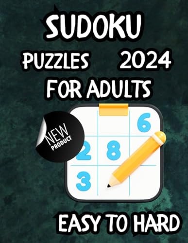 300 Sudoku Puzzles A Book with Easy and Difficult Sudoku for People of All Ages. One Puzzle Per Page. 300 Puzzles, from Easy to Hard.