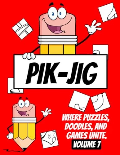 PIK-JIG - Art Books for Children - Art Books for Adults - Art Activity Book - Art Inspiration Book Expressive Lines, Creative Minds - Pik-Jig, Where Pen and Ink Drawing Thrives!