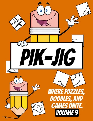 PIK-JIG - Art Books for Children - Art Books for Adults - Art Activity Book - Art Inspiration Book Pik-Jig: Your Creative Playground - The Ultimate Art Activity Book.