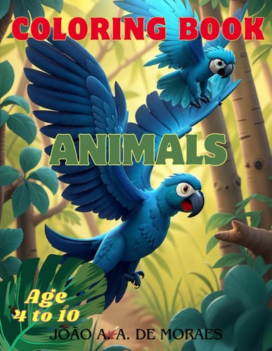 Coloring Book - Animals Animal Coloring Book for Kids