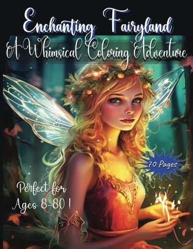 Enchanting Fairyland A Whimsical Coloring Adventure