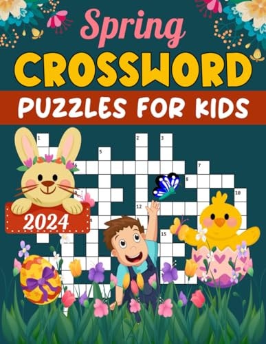 2024 Spring Crossword Puzzles For Kids Fun and Challenging Crossword Puzzles for Kids with Solution