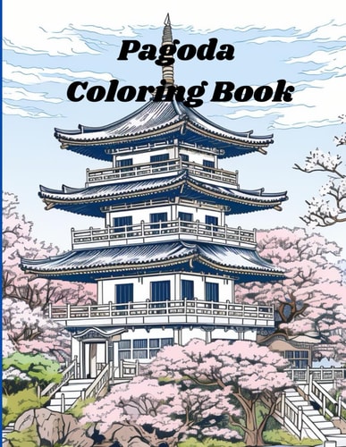 Pagoda Coloring Book