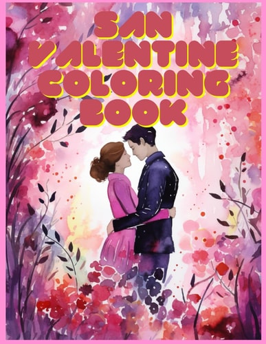 San Valentine Coloring Book