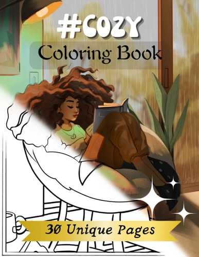 #Cozy Coloring Book Adult Coloring Book