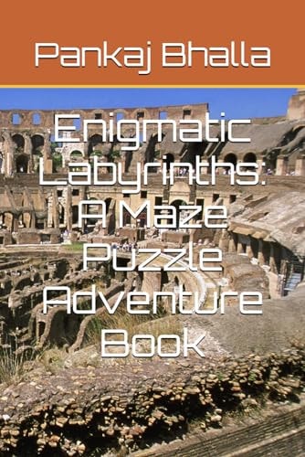 Enigmatic Labyrinths A Maze Puzzle Adventure Book