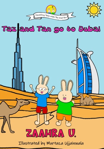 Taz and Tan Go to Dubai Rabbits Go on a Adventure. Travel, Explore and Learn New Things. Knowledge and Trivia Quiz.