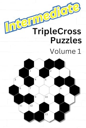 Intermediate TripleCross Puzzles Volume 1