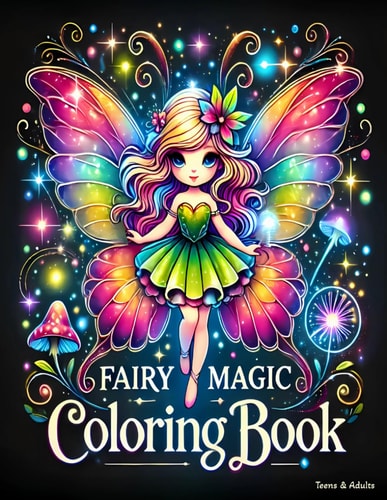 Fairy Magic Coloring Book