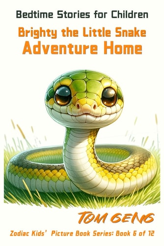 Bedtime Stories for Children Brighty the Little Snake's Adventure Home: Zodiac Kids' Picture Book Series: Book 6 of 12