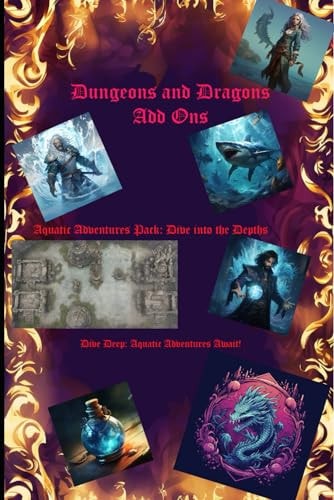 Aquatic Adventures Pack Dive Into the Depths - DnD: Dungeons & Dragons and Similar Add-On